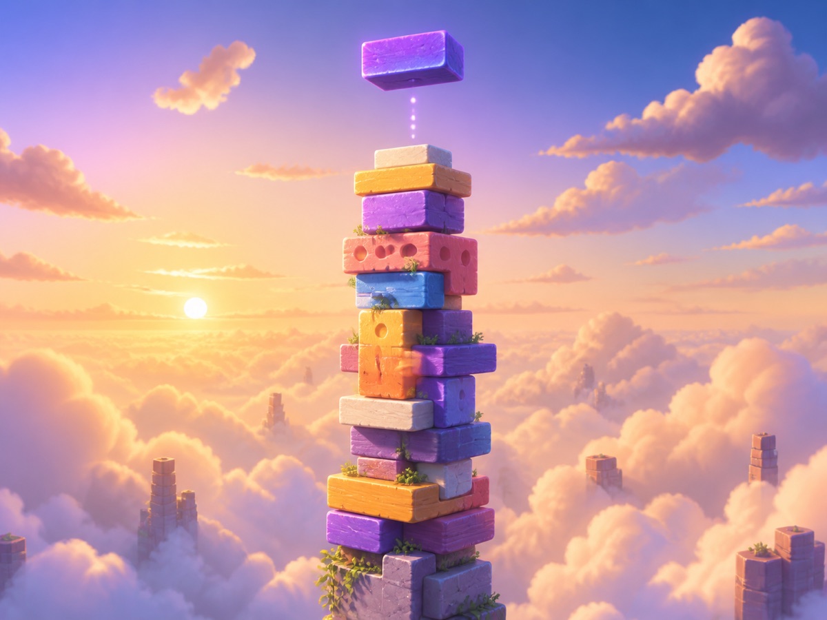 Sky Stacker game artwork